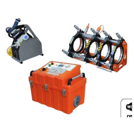 Ritmo EASYLIFE 160 V2 félautomata jegyzőkönyvezős tompahegesztőgép 40-140 szűkítő befogósorozattal